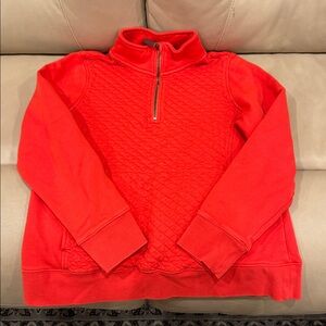 LL Bean quarter zip sweatshirt